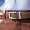 The Oxford · Brown / Silver