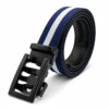 The Metro · Navy Stripe / Black