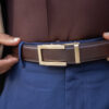 The Oxford · Brown / Gold