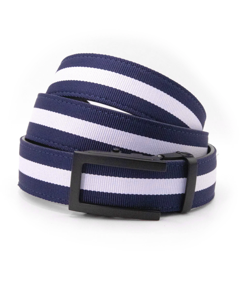 The Metro · Navy Stripe / Black