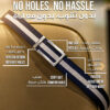 The Metro · Navy Stripe / Silver